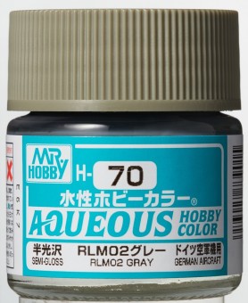 Aqueous  H070 Semi-Gloss RLM02 Grey 