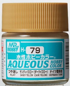 Aqueous  H079 Semi-Gloss Sandy Yellow 