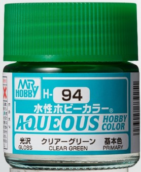 Mr. Hobby Aqueous H094 Gloss Clear Green