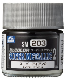 Mr. Color Super Metallic 2 SM203 - Super Iron 2 