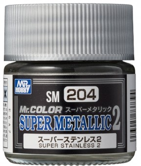 Mr. Color Super Metallic 2 SM204  - Super Stainless 2