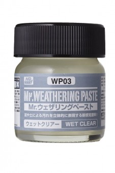 Mr. Hobby WP-03 Weathering Paste Wet Clear (40ml)