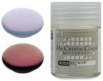 Mr. Hobby XC-03 Mr. Crystal Color (18 ml) Ruby Red