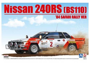 NUNU-BEEMAX B24014 Nissan 240RS (BS110) '84 Safari Rally VER 1:24