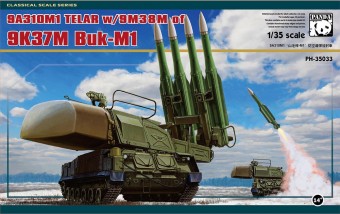 Panda Hobby PH35033 9A310M1 TELAR w/9M38M of 9K37M Buk-M1 1:35