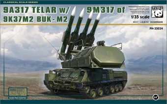 Panda Hobby PH35034 9A317 TELAR w/9M317 of 9K37M2 Buk-M2 1:35
