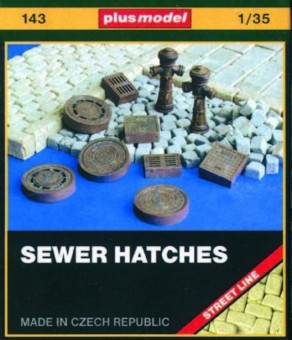 Plus model 143 Sewer hatches 1:35