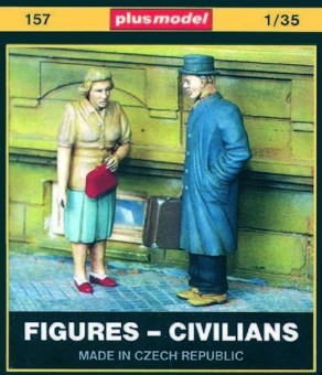Plus model 157 Figures - Civilians 1:35