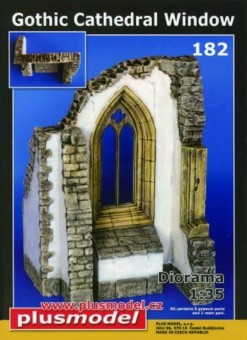 Plus model 182 Gotic Cathedral Window 1:35