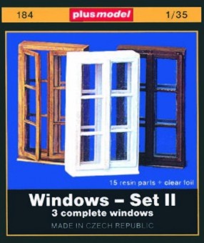 Plus model 184 Windows Set II 1:35