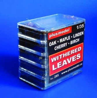 Plus model 285 Withered leaves-set 1:35