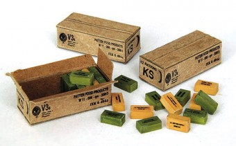 Plus model 311 U.S. Feld Ration Kartons