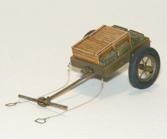 Plus model 373 U.S. handcart M3A4 1:35