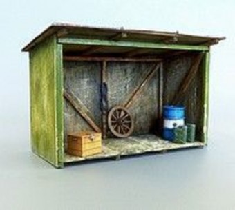Plus model 4051 Shed 1:48