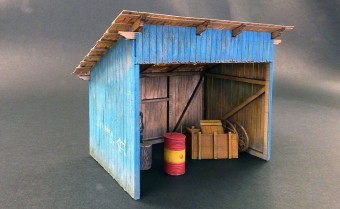 Plus model 442 Shed 1:35