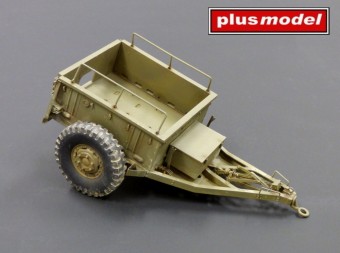 Plus model 492 US ammunition trailer M10 1:35