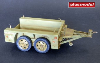 Plus model 510 US trailer M7 tandem axle 1:35
