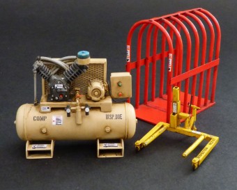 Plus model 519 U.S.Tyre-repair equipment 1:35