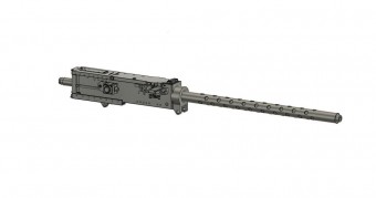 Plus model AL3025 Aircraft machine gun Browning 05 1:32