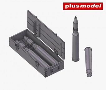 Plus model DP3056 Ammunitions 75 mm for Panther 1:35