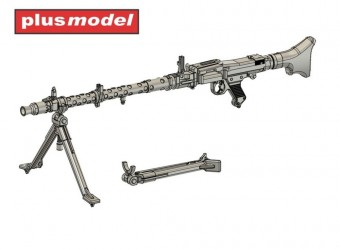 Plus model DP3078 Machine gun MG 34 infantry version 1:35