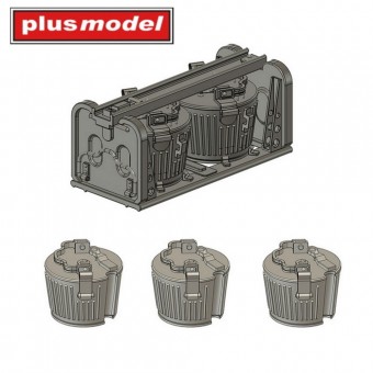 Plus model DP3080 Ammunition magazine for MG 34 1:35