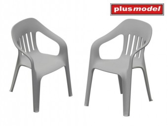 Plus model DP3086 Plastic chairs 1:35