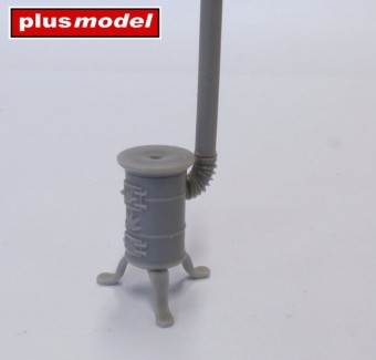 Plus model EL072 Smal round stove 1:35