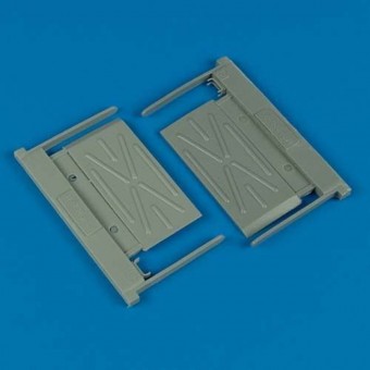 Quickboost QB32 091 MiG-29A Fulcrum intake covers (B) for Trumpeter 1:32