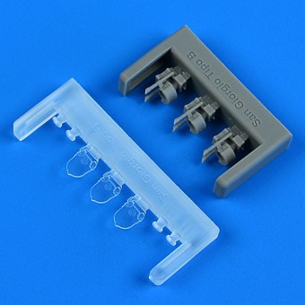 Quickboost QB32 353 Macchi C.200 gunsight (San Giorgio tipo B) for Italeri 1:32