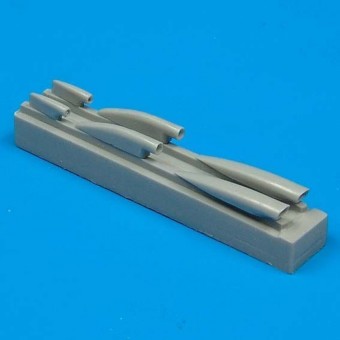 Quickboost QB48 031 MiG-21PFM air cooling scoops for Academy for 1:48
