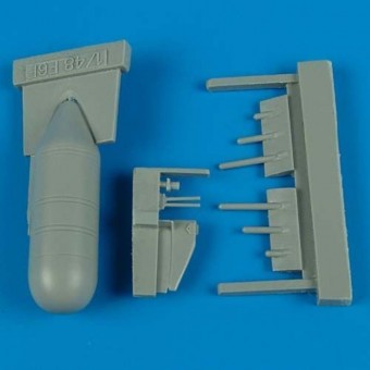 Quickboost QB48 215 F6F-3E Hellcat conversion set for Eduard for 1:48