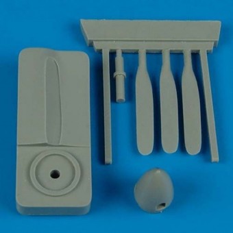 Quickboost QB48 334 Fairchild Au-23A propeller for Roden 1:48