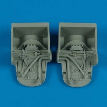 Quickboost QB48 352 Bf 110C/D engine bulkhead for CyberHobby 1:48