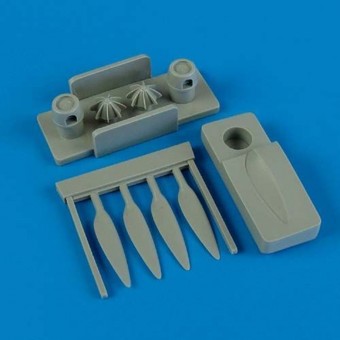Quickboost QB48 393 Fw 189 propeller w/tool for Great Wall H 1:48