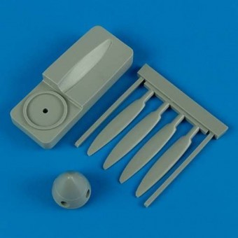Quickboost QB48 396 Spitfire Mk.IX propeller for Hasegawa 1:48