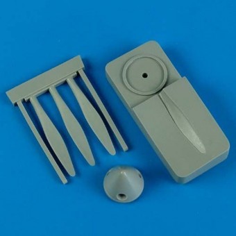 Quickboost QB48 450 Hurric.Mk.I de havelland propeller w/too 1:48