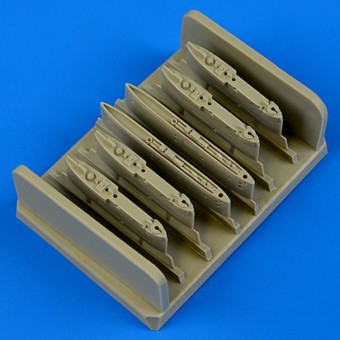 Quickboost QB48 583 OV-1Mohawk pylons for Roden 1:48