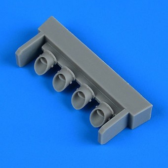 Quickboost QB48 927 P-38F/G Lightning exhaust for Tamiya 1:48