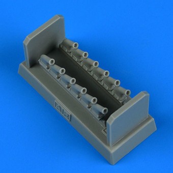 Quickboost QB48 931 P-51D Mustang exhaust for Airfix 1:48