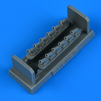 Quickboost QB48 945 P-51B/Mk.III Mustang exhaust for Tamiya 1:48