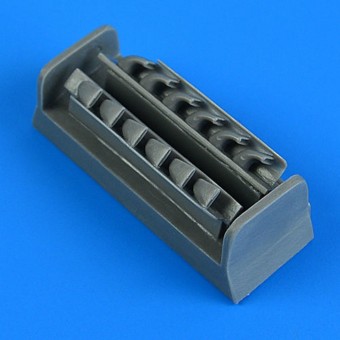 Quickboost QB48 978 Bf 109F/G/K exhaust for EDUARD 1:48