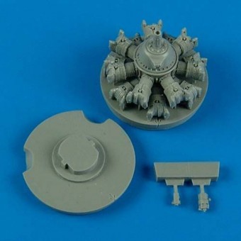 Quickboost QB48524 TBF/TBM Avenger engine for ITA/ACA/ACCU 1:48