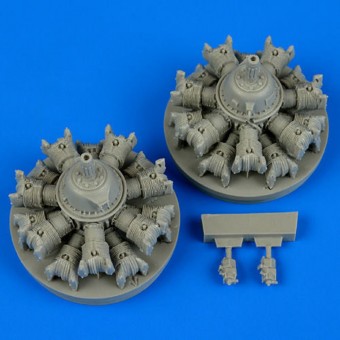 Quickboost QB48547 A-20 Havoc engines for AMT/ITA 1:48
