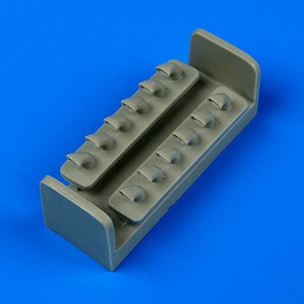 Quickboost QB48674 P-40K Kittyhawk exhaust for Italeri 1:48