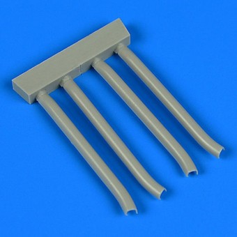 Quickboost QB48818 Pe-2 exhaust for Zvezda/Eduard 1:48