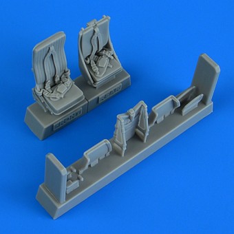 Quickboost QB49 068 Mi-24 Hind seats with safety belts for TAMIYA 1:48