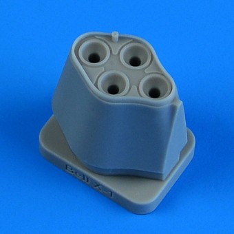 Quickboost QB49 107 Bell X-1 exhaust nozzles for EDUARD 1:48