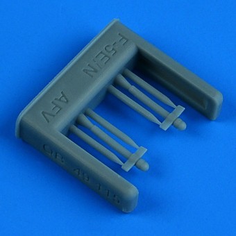 Quickboost QB49 115 F-5E/N Tiger II training gun nozzles AFV CLUB 1:48