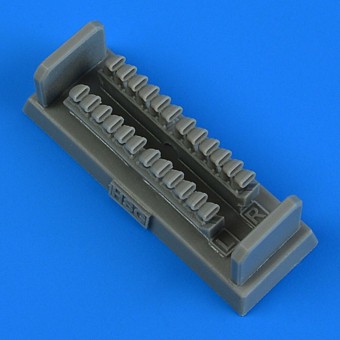 Quickboost QB49 128 P-39D/P-400 Airacobra exhaust (12 pipes) HASEGAWA 1:48